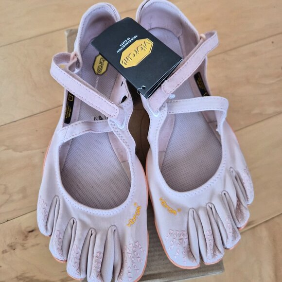 Vibram V-Soul FiveFingers Sz 41 US 9-9.5 Dusty Pink & Coral - Picture 3 of 10